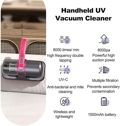 Rechargeable Handheld Dust Mite Vacuum Cleaner
