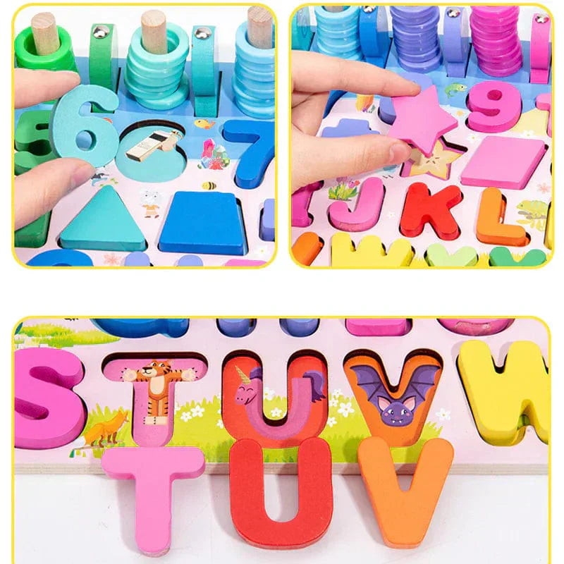 Buysera Board - Wooden Educational Table
