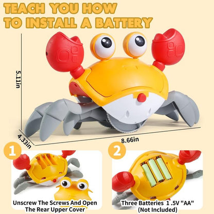 Buysera™ Interactive Crawling Crab