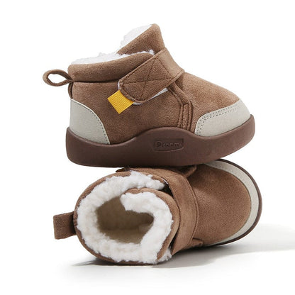 Buysera ™ Infant Winter Boots – Plush and Soft Sole Baby Snow Shoes