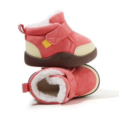 Buysera ™ Infant Winter Boots – Plush and Soft Sole Baby Snow Shoes