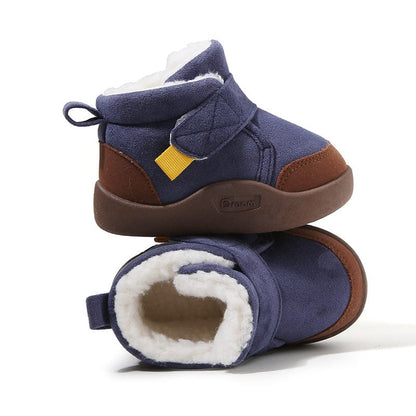 Buysera ™ Infant Winter Boots – Plush and Soft Sole Baby Snow Shoes