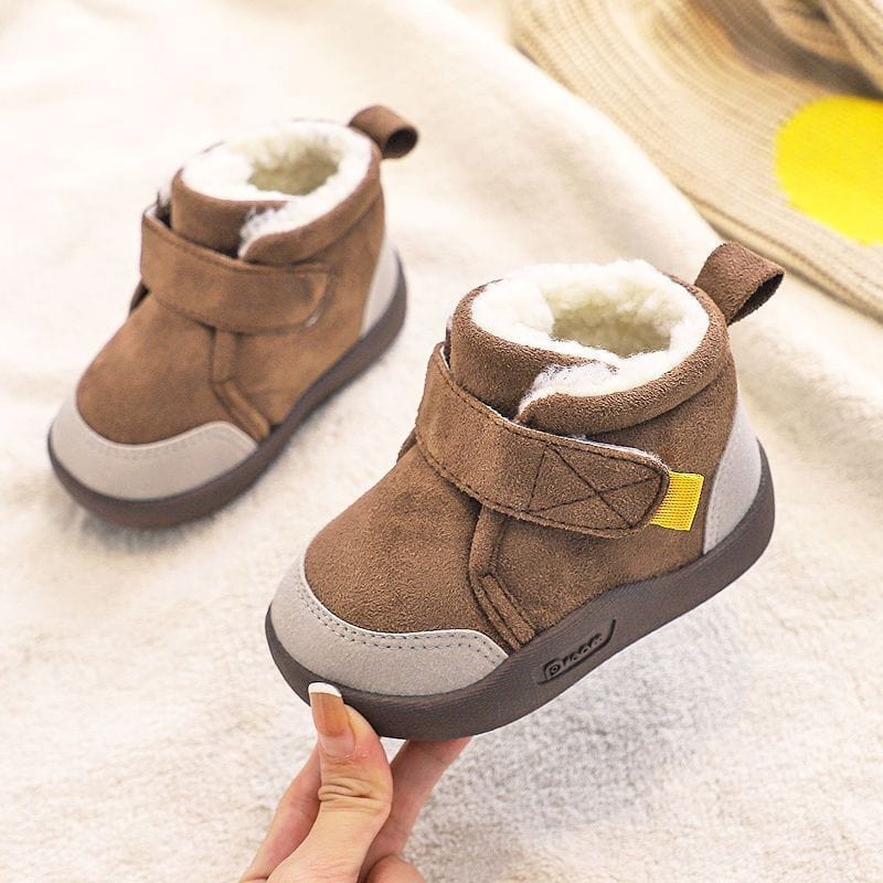 Buysera ™ Infant Winter Boots – Plush and Soft Sole Baby Snow Shoes