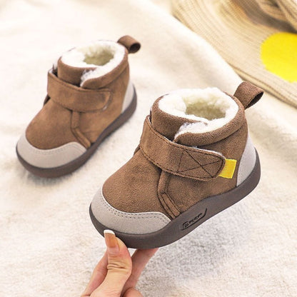 Buysera ™ Infant Winter Boots – Plush and Soft Sole Baby Snow Shoes