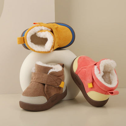 Buysera ™ Infant Winter Boots – Plush and Soft Sole Baby Snow Shoes