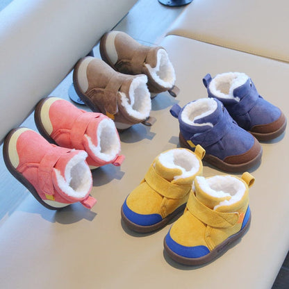 Buysera ™ Infant Winter Boots – Plush and Soft Sole Baby Snow Shoes